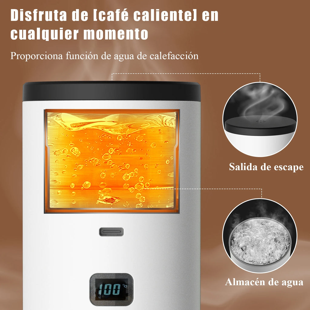 Portable Electric 3-in-1 Capsule Coffee Machine Espresso Machine Wireless Heating Pump Extraction Coffee Cup Digital Display