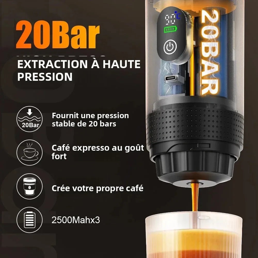 Cafetière Expresso Portable